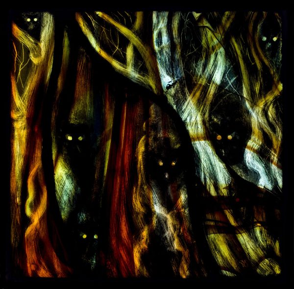 Hairy Trees - Art Card