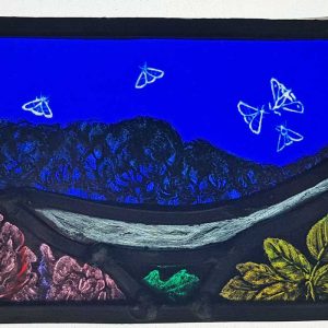 Landscape with Moths