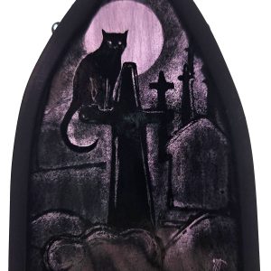 Cat in Graveyard